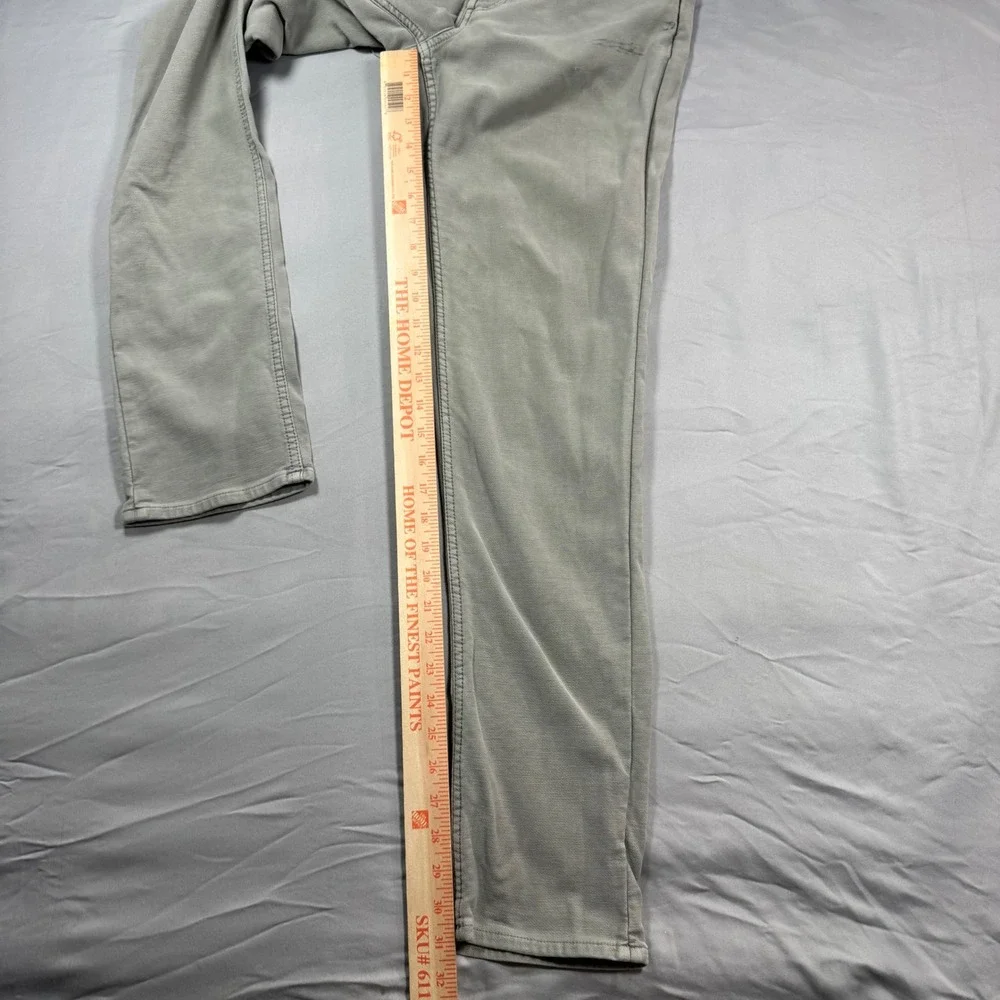 Lot of 2 Faherty Stretch Terry 5-Pocket Pant Mens 32 (31x31) Slim Straight - Picture 5 of 16